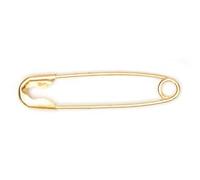 Safety Pins: Loose: Brass: 23mm