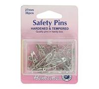 Safety Pins - Nickel - Size 0