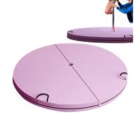 Safety Pole Dancing Cushion - Round Foldable Dense Foam Mat Soft Protective Mat for Pole Fitness Acrobatic Training | Home Use for Men Women Boys Girls