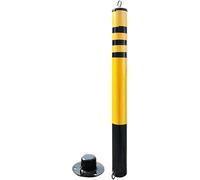 Safety Post for Guardrails30in (75cm) Security Bollard Ideal for Pathways Parking Lots Construction Sites Streets and Metro Areas