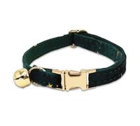 Safety Quick Release Cat Collars, Velvet Cat Collars with Bell, Double velvet with bell available in a range colours from velvet ribon, Quick Safety Release Breakaway Buckle