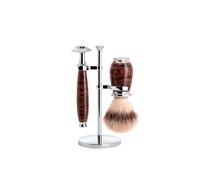 Safety Razor Kit Mühle Ebonite (x3) Marron TU