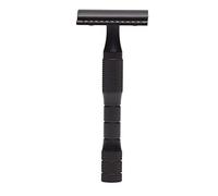 Safety Razor, Single-Blade, Made of Brass, Long-lasting and Sustainable - Black