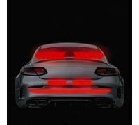 Safety Reflective Stickers for Skoda Fabia Combi Soleil NJ ab Bj.2018, Self Adhesive Reflective,Tape Warning Tape Reflective Strips Sticker Reflective Waterproof,Red