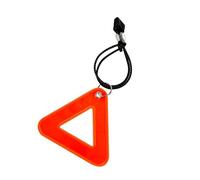 Safety Reflector Pendant High Visibility Triangle Safety Bike Gear