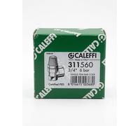 Caleffi 311 Series 6 Bar 3/4" Pressure Relief Valve 311560