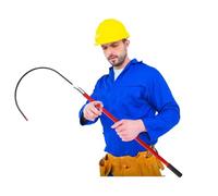 Safety Rescue Hook,High Voltage Insulated Rescue Hook - Lightweight Anti-Electrocution Tube with 3.5 to 6.9 Ft Pole for Emergency Life-Saving & Electrical Safety - Detachable 2m/78.7in ( 1.5m/59i