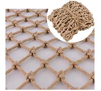 Safety Rope Net for Children & Pets, Sturdy Decorative Hemp Netting for Balconies, Bridges, Hammocks - Ideal for Cats, Outdoor Use, Durable Child Safety Fence