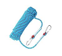 Safety Rope with Double Carabiner for Climbing and Emergency Escape - Durable and Reliable for Secure Use in Various Situations