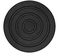 Safety Rubber Jack Pad - Type A Design - 148mm Circle - Fits Over Jack Saddle