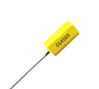 Safety Seal Truck Seals and Security Seals 500pcs Pull-Tightening Type with Print Progressive Numbering for Cargo Containers Truck Trailers-50cm/19.7in