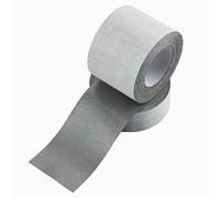Safety Sew On Silver Reflective Fabric Tape DIY for Clothing 50mmx10m (2" x 33')
