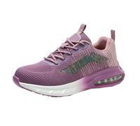 Safety Shoes Women's Lightweight Work Shoes Breathable Steel Toe Shoes Non-Slip Protective Shoes EU 34-40