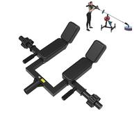 Safety Squat Shoulder Bar, Landmine Barbell Gym Attachment for 2-Inch Olympic Bar, Landmine Workout Handle, Training Strength Lifting Leg Hip Shoulder Training(B)