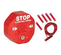 Safety Technology International, Inc. STI-6402 105 dB Exit Stopper Multifunction Door Alarm for Double Doors with on/off Switch and 9 Volt Battery