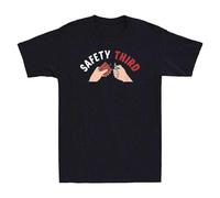 Safety Third 4th of July Patriotic Fireworks Novelty Men's T-Shirt Teeblack XL