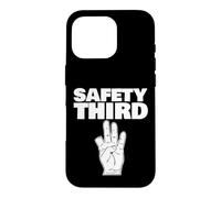 Safety Third funny missing finger Safety Third Case for iPhone 16 Pro