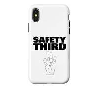 Safety Third funny missing finger Safety Third Case for iPhone X/XS