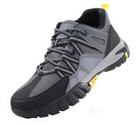 Safety Trainers Men Slip Resistant Steel Toe Cap Trainers Women Puncture Proof Safety Shoes Breathable Comfortable Industrial Work Shoes-Numeric_3_Point_5 Brown