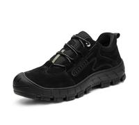 Safety Trainers Mens Steel Toe Cap Trainers Lightweight Anti-Smashing Safety Shoes Breathable Work Shoes Comfort-Numeric_3_Point_5 Brown