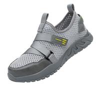 Safety Trainers Mens Steel Toe Cap Trainers Lightweight Safety Work Shoes Puncture Proof Shoes Work Trainers Non-Slip-Numeric_3_Point_5 Brown