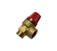 SAFETY VALVE Ø 1/2 6 BAR MALE CALEFFI 312460 FOR BOILER