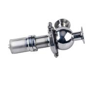 Safety Valve, 1-1/2" Stainless Steel 304 Clamp OD 50.5MM, for Food Polished