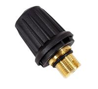 Safety Valve Replacement Cap for Steam Cleaner 4.590-105.0 with Black O-for Ring Seal, Compatible with SC1 SC2 SC3 Series Pressure Release Lock (2 Pack)