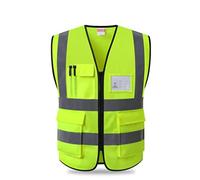 Safety Vests, High Visibility Reflective Safety Vest For Outdoor Activities Multicolor Multiple Sizes(B,XXL)