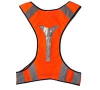 Safety Vests, High Visibility Reflective Safety Vest Night Running Outdoor Work Multicolor XL(Glowing Yellow)