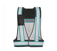 Safety Vests, Reflective Safety Vest For Cycling Running Building And Work Black Multiple Sizes(XXL)