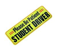 Safety Warning Driver Magnet Please Be The Patient Of Patients With Patients A Reuse Sticker Of Patient Student Driver.