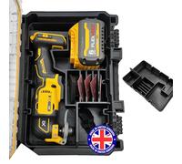 SAFETYKING® 20V Oscillating Multi-tool Organizer Compatible With Dewalt Tough System Deep Compact Organizer Precision Rigid Insert for Organizer (Insert Only, Tools Box Not Included)
