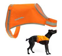 SafetyPUP XD Hi Visibility Reflective Summer Dog Vest. Ideal in Warmer Climates. Blaze Orange Fabric Provides Exceptional Visibility for You and Others Helping to Keep Them Safe On and Off Leash.