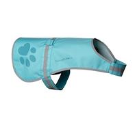 SafetyPUP XD - Protect Your Best Friend. Hi-Vis Fluorescent, Reflective Dog Vest Provides Crucial Visibility Helping You Safeguard Your Pet from Cars & Rural Accidents, On or Off Leash (Med, Teal)
