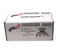SafeWrap TS-130007 Shredder Bag, 200L Capacity, Pack of 50