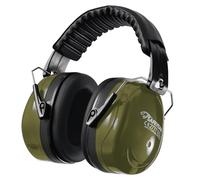 SAFEYEAR Noise Cancelling Ear Defenders Adult, Black SNR 33dB Ear Protectors Ear Muff for Men & Women, NNR 26dB Pro Over Hearing Protection Earmuff for Shooting, Sleeping, Industrial, Site Work etc