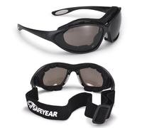 SAFEYEAR Safety Glasses with Dark Anti-Fog and Ant