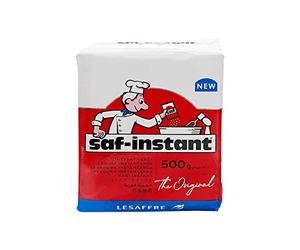 Saff Instant Dry Yeast (Low Sugar Bread for The red Label) Value Pack 500g