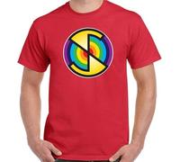 SaffDFFSaa BSDZ Captain Scarlet T-Shirt, Mens Spectrum Unisex Top Mysterons Thunderbirds Puppet Red