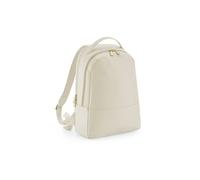Saffiano faux leather backpack Bag Base Beige TU