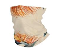 Safflower Flying Fish Print Face Mask Cover Cold Weather Scarf Gaiter Scarf Windproof Winter Neck Warmer For Men And Women