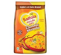 Saffola Masala Oats| 1kg | Classic Masala | Tasty, Anytime Snack | Ready in 3 mins | Millets Goodness- with Bajra & Jowar | No maida , No added preservatives | helps manage weight