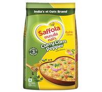 Saffola Masala Oats, Tasty Evening Snack, Healthy Snack, Curry&Pepper, 500G