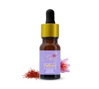 SAFFR'N Brightening and Moisturising Facial Oil with Saffron Strands, Squalane, Jojoba and Green Tea.