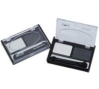 Saffron - Black/White Shimmer Duo EyeShadow #9285B