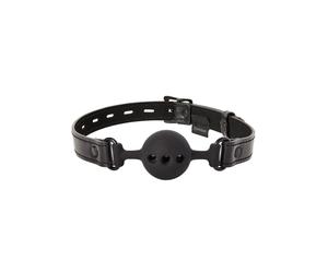 Saffron Breathable Silicone Ball Gag