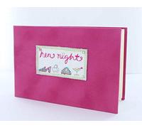 Saffron Bright Pink Handmade Hen Night Pocket Photo Album.