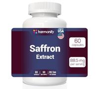 Saffron Extract 88.5mg - Mood, Eye & Appetite Support - 60 Capsules | Natural Saffron Supplement from Crocus Sativus L. | Non-GMO, Vegan-Friendly