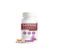 Saffron Extract 88.5MG- Pure Saffron| support Energy & Mood| Eye, Skin & heart （60grain）,1Pcs
